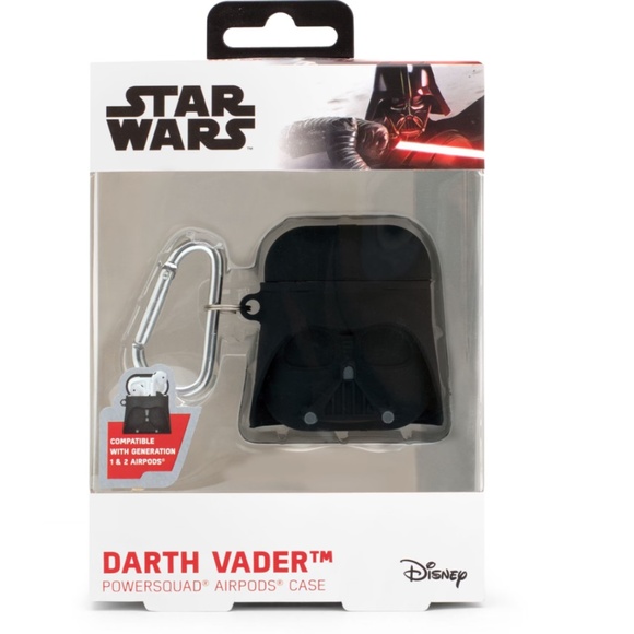 💐Disney Star Wars 3D Darth Vader AirPods Case Black - Picture 4 of 4